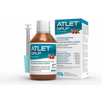 Atlet sirup pro psy a kočky 250 ml