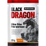 Survival Black Dragon Ultra Stim Pre-workout 20 g – Zboží Dáma