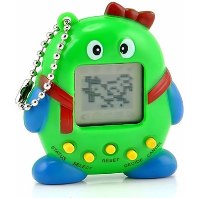 KIK Elektronická hračka Tamagotchi 168 v 1 zelená