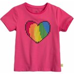Dívčí tričko LEMON BERET SRDCE růžové – Zboží Dáma