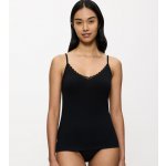 Triumph Feel Of Cotton Spaghetti Top black – Zboží Dáma