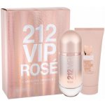 Carolina Herrera 212 VIP Rose EDP 80 ml + tělové mléko 100 ml dárková sada – Hledejceny.cz