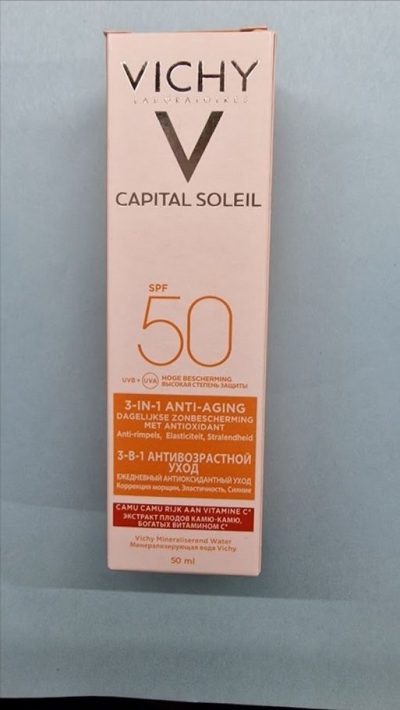 Vichy Idéal Soleil Anti-Age krém SPF50 50 ml – Zboží Dáma