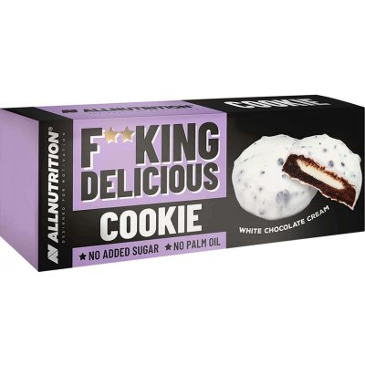 ALLNUTRITION Fitking Cookie White Chocolate Cream 128 g – Zboží Dáma