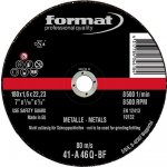 Format Dělicí kotouč 125 x 1 mm EDE80590123 – Hledejceny.cz
