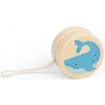 Bigjigs Toys Dřevěné jojo Velryba – Zboží Dáma