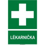 LÉKÁRNIČKA symbol+text samolepící vinylová fólie 200x150 mm – Hledejceny.cz