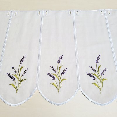 Krátka záclonka LEVANDULE výška 45 cm – Hledejceny.cz