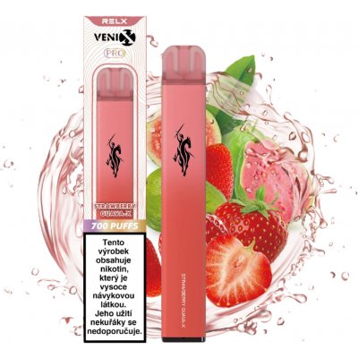 Venix Pro Strawberry Guava 18 mg 700 potáhnutí – Hledejceny.cz