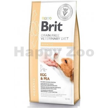 Brit Veterinary Diets Dog GF Hepatic 12 kg