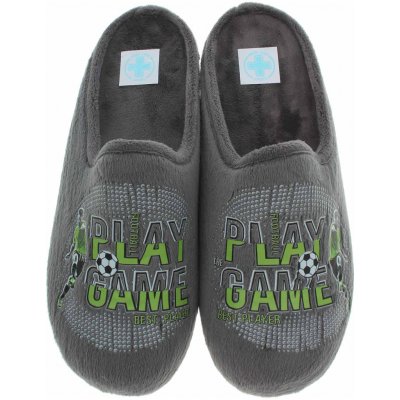 Medi Line pánské domácí pantofle 149-025 gris – Sleviste.cz