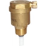 GIACOMINI R88I Automatický odvzdušňovací ventil, svislý + zpětný ventil, mosaz (R88IY002) – Sleviste.cz