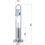 Aqualine Samba SB131 chrom – Sleviste.cz