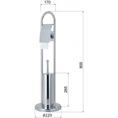 Aqualine Samba SB131 chrom – Sleviste.cz