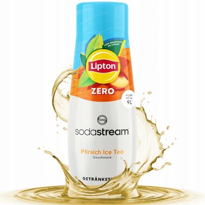 SodaStream Lipton Ice Tea broskev Zero 440 ml – Zboží Mobilmania