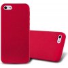 Pouzdro a kryt na mobilní telefon Apple Cadorabo Ochranné pouzdro pro Apple iPhone 5 / 5S / SE 2016 Case in Červená Pouzdro na mobilní telefon TPU Case Cover Case