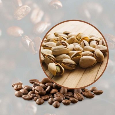 Haniell Káva Pistáciová Arabica zrnková 0,5 kg – Hledejceny.cz