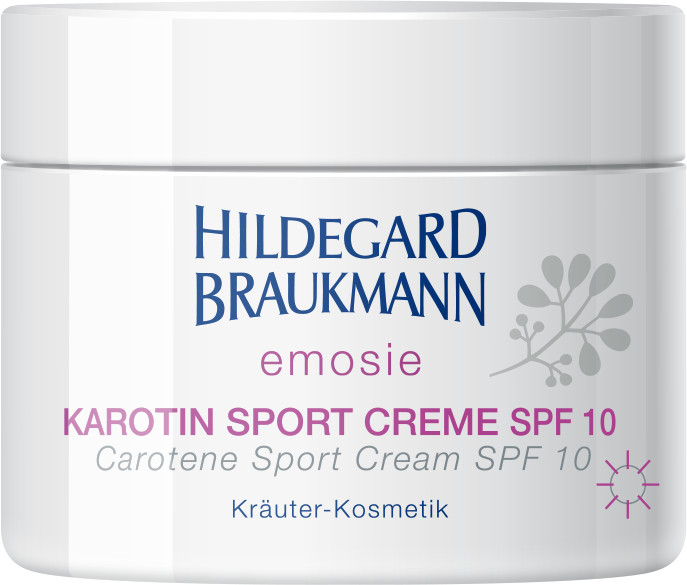 Hildegard Braukmann Emosie Karotin Sport Creme SPF 10 Karotenový krém 50 ml  od 320 Kč - Heureka.cz