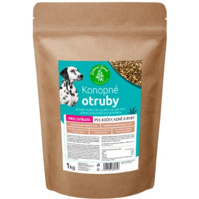 Konopné otruby 1 kg