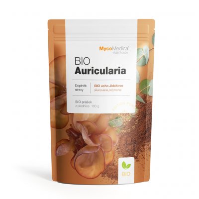MycoMedica Auricularia prášek BIO 100 g – Hledejceny.cz