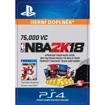 NBA 2K18 75,000 VC