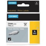 Dymo Rhino 1805443, 24mm x 1,5m, černý tisk/bílý podklad, originální páska – Zboží Živě
