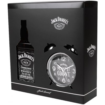 Jack Daniel's 40% 0,7 l (dárkové balení budík) – Zbozi.Blesk.cz