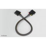 AKASA - 4-pin molex - 30 cm prodlužovací kabel - AK-CBPW02-30 – Zboží Mobilmania