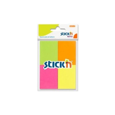 Hopax Stick'n Notes - samolepicí papírové bločky - 4x50 l., neonové – Zboží Dáma