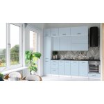 FRONTI Kuchyňská linka DAFNI 280cm Denim – Zboží Dáma