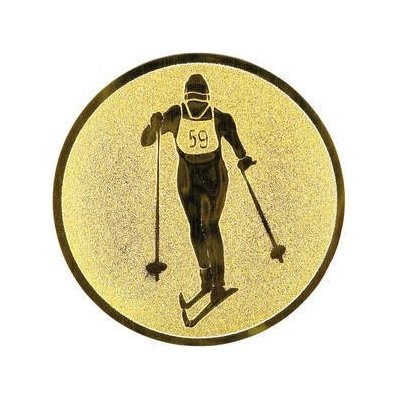 Emblém lyže běžkař5 cm – Sleviste.cz