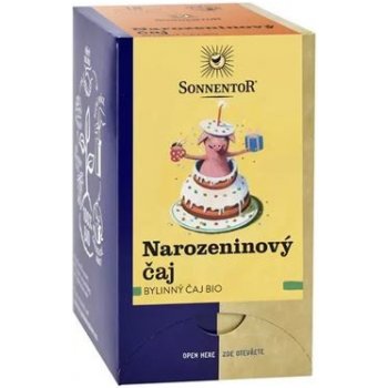 Sonnentor Narozeninový čaj bio dvoukomorový 27 g