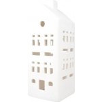 Svícen domek porcelánový matný 21,5 cm – Zbozi.Blesk.cz