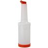 Shaker TOMGAST Láhev store´n pourer 1 l, červená