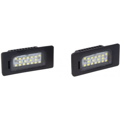 LED osvětlení SPZ do vozu Audi, VW, Škoda, Seat, hliníkové provedení – Hledejceny.cz