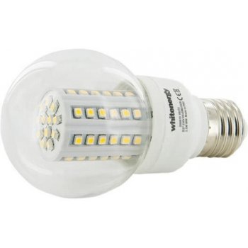 Whitenergy Led žárovka E27 60 SMD3528 3.5W 230V Studená bílá koule B60