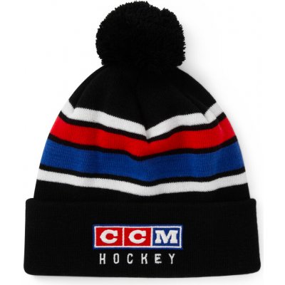 CCM Vintage Fall Pom Knit black Senior – Hledejceny.cz