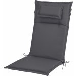 LIVARNO home Toronto s podhlavníkem antracitová 120 x 50 x 7,5 cm – Zboží Mobilmania