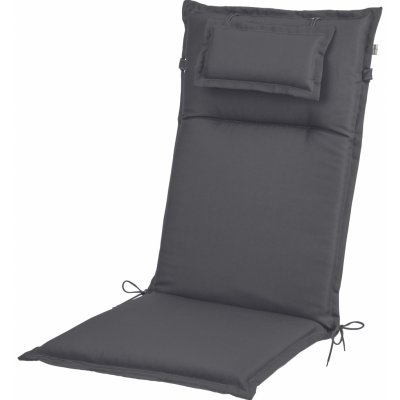 LIVARNO home Toronto s podhlavníkem antracitová 120 x 50 x 7,5 cm – Zboží Mobilmania