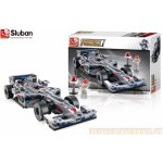 Sluban B0352 Formule F1 Racing Car Stříbrná 257 ks – Zboží Dáma