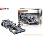 Sluban B0352 Formule F1 Racing Car Stříbrná 257 ks – Zboží Mobilmania