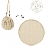 Play And GO Noomad Podložka na hraní Organic Hnědé pruhy – Sleviste.cz