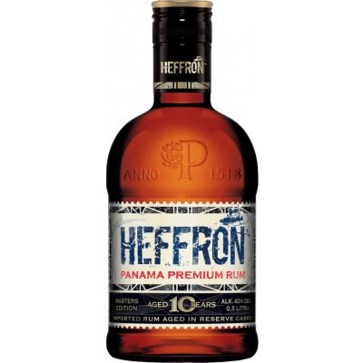 HEFFRON Panama Premium Rum 10y 40% 0,5 l (holá láhev) – Hledejceny.cz
