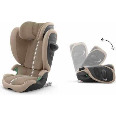 Cybex Solution G2 i-Fix Plus 2025 Almond Beige – Zboží Dáma