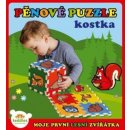 Teddies puzzle Moje první zvířátka 15x15x1 2cm MPZ 6 ks