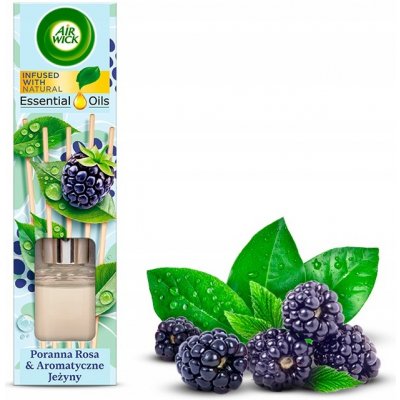 Air Wick Vonné tyčinky Ranní Rosa & Aromatické Ostružiny 40 ml – Zboží Dáma