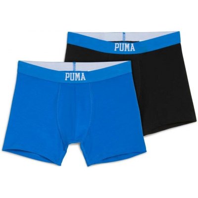 Puma Embossed Logo Boxers 2 Pack M 93895602 blue/black – Hledejceny.cz