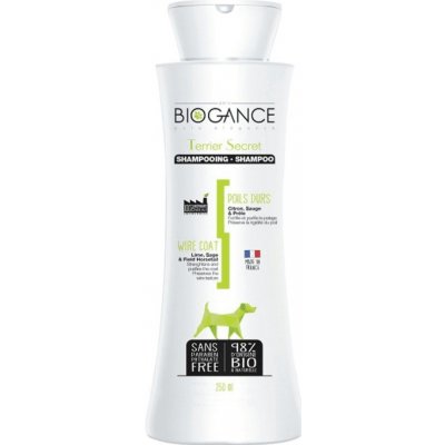 Biogance šampon Terrier Secret na hrubou srst 250 ml – Sleviste.cz