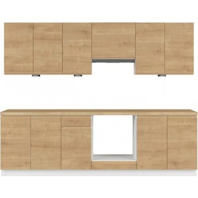 Nábytkáři BRW FL KOMPLET SONTRA 260 S VYBAVENÍM dub arlington – Zboží Dáma