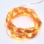 ACA Lighting LED dekorační řetěz měděný s časovačem 10m 100LED 3xAA IP44 [X01100125] – Hledejceny.cz